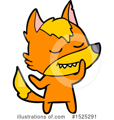 Royalty-Free (RF) Fox Clipart Illustration by lineartestpilot - Stock Sample #1525291
