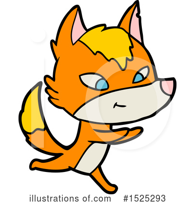 Royalty-Free (RF) Fox Clipart Illustration by lineartestpilot - Stock Sample #1525293