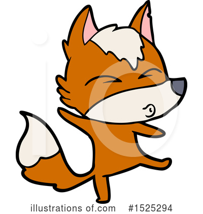 Royalty-Free (RF) Fox Clipart Illustration by lineartestpilot - Stock Sample #1525294