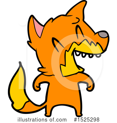 Royalty-Free (RF) Fox Clipart Illustration by lineartestpilot - Stock Sample #1525298