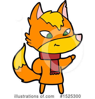 Royalty-Free (RF) Fox Clipart Illustration by lineartestpilot - Stock Sample #1525300