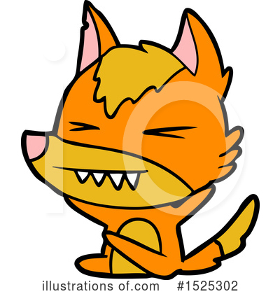 Royalty-Free (RF) Fox Clipart Illustration by lineartestpilot - Stock Sample #1525302
