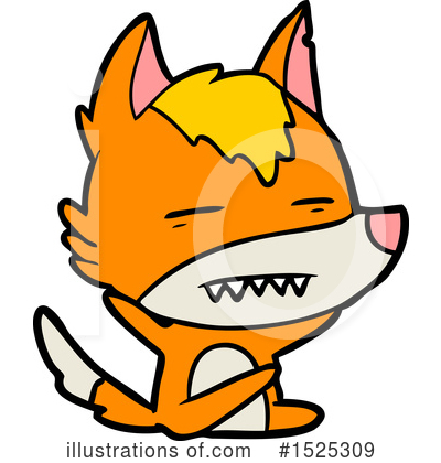 Royalty-Free (RF) Fox Clipart Illustration by lineartestpilot - Stock Sample #1525309