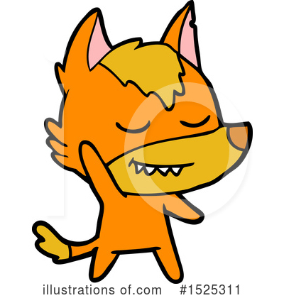 Royalty-Free (RF) Fox Clipart Illustration by lineartestpilot - Stock Sample #1525311