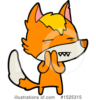 Royalty-Free (RF) Fox Clipart Illustration by lineartestpilot - Stock Sample #1525315