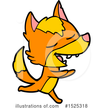 Royalty-Free (RF) Fox Clipart Illustration by lineartestpilot - Stock Sample #1525318