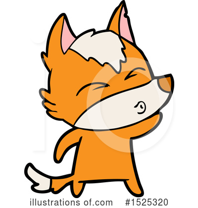Royalty-Free (RF) Fox Clipart Illustration by lineartestpilot - Stock Sample #1525320