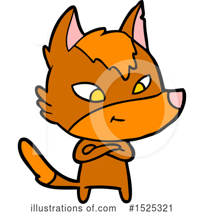 Royalty-Free (RF) Fox Clipart Illustration by lineartestpilot - Stock Sample #1525321