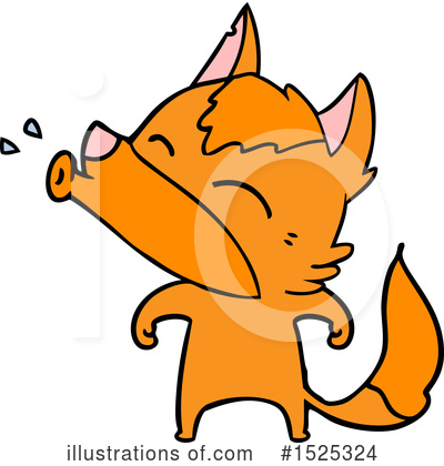 Royalty-Free (RF) Fox Clipart Illustration by lineartestpilot - Stock Sample #1525324