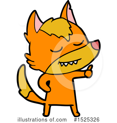 Royalty-Free (RF) Fox Clipart Illustration by lineartestpilot - Stock Sample #1525326