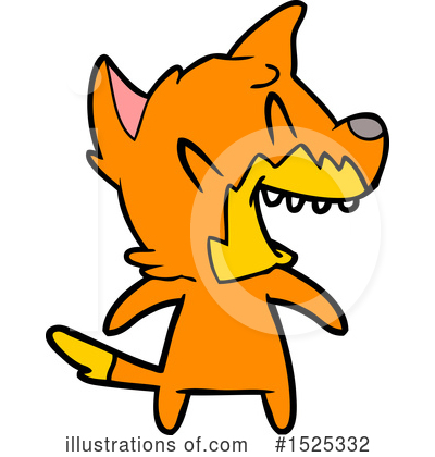 Royalty-Free (RF) Fox Clipart Illustration by lineartestpilot - Stock Sample #1525332