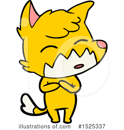 Royalty-Free (RF) Fox Clipart Illustration by lineartestpilot - Stock Sample #1525337