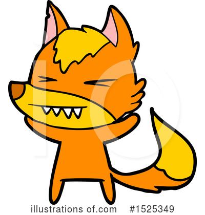 Royalty-Free (RF) Fox Clipart Illustration by lineartestpilot - Stock Sample #1525349