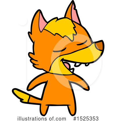 Royalty-Free (RF) Fox Clipart Illustration by lineartestpilot - Stock Sample #1525353