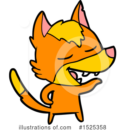 Royalty-Free (RF) Fox Clipart Illustration by lineartestpilot - Stock Sample #1525358