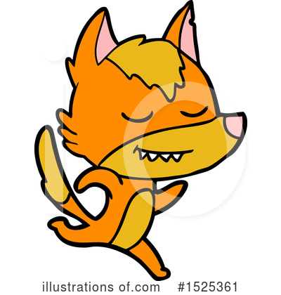 Royalty-Free (RF) Fox Clipart Illustration by lineartestpilot - Stock Sample #1525361