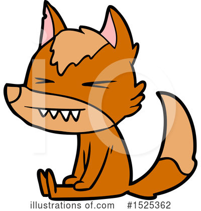 Royalty-Free (RF) Fox Clipart Illustration by lineartestpilot - Stock Sample #1525362