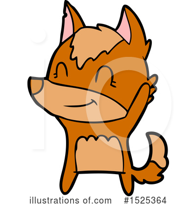 Royalty-Free (RF) Fox Clipart Illustration by lineartestpilot - Stock Sample #1525364