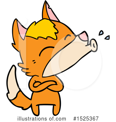 Royalty-Free (RF) Fox Clipart Illustration by lineartestpilot - Stock Sample #1525367