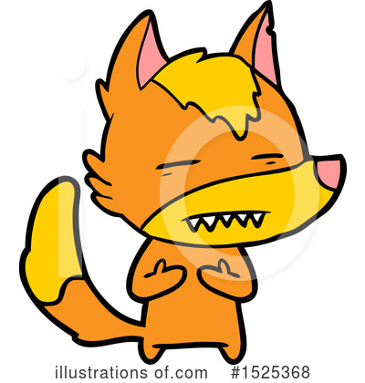 Royalty-Free (RF) Fox Clipart Illustration by lineartestpilot - Stock Sample #1525368