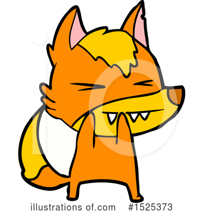 Royalty-Free (RF) Fox Clipart Illustration by lineartestpilot - Stock Sample #1525373