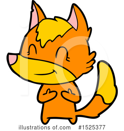 Royalty-Free (RF) Fox Clipart Illustration by lineartestpilot - Stock Sample #1525377