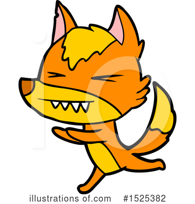 Royalty-Free (RF) Fox Clipart Illustration by lineartestpilot - Stock Sample #1525382