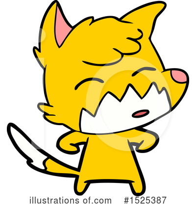 Royalty-Free (RF) Fox Clipart Illustration by lineartestpilot - Stock Sample #1525387