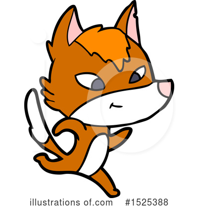 Royalty-Free (RF) Fox Clipart Illustration by lineartestpilot - Stock Sample #1525388