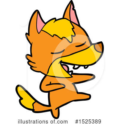Royalty-Free (RF) Fox Clipart Illustration by lineartestpilot - Stock Sample #1525389