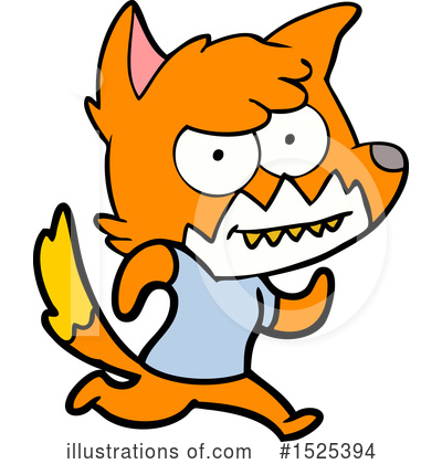 Royalty-Free (RF) Fox Clipart Illustration by lineartestpilot - Stock Sample #1525394