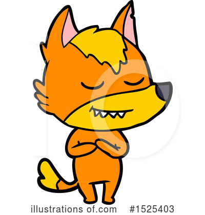 Royalty-Free (RF) Fox Clipart Illustration by lineartestpilot - Stock Sample #1525403