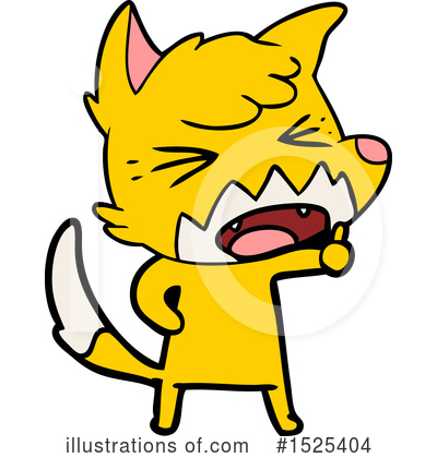 Royalty-Free (RF) Fox Clipart Illustration by lineartestpilot - Stock Sample #1525404