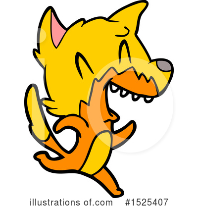 Royalty-Free (RF) Fox Clipart Illustration by lineartestpilot - Stock Sample #1525407