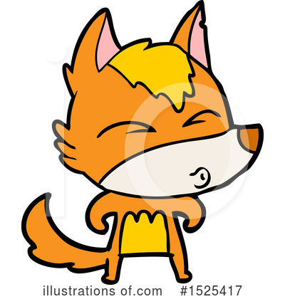 Royalty-Free (RF) Fox Clipart Illustration by lineartestpilot - Stock Sample #1525417