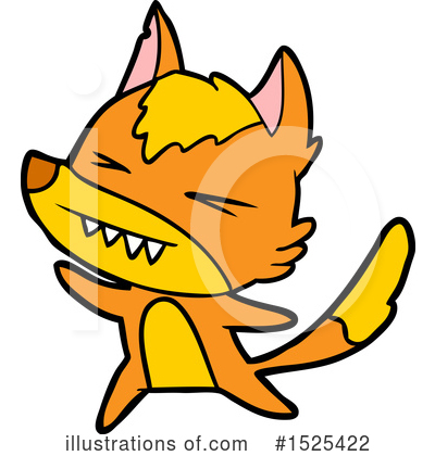 Royalty-Free (RF) Fox Clipart Illustration by lineartestpilot - Stock Sample #1525422