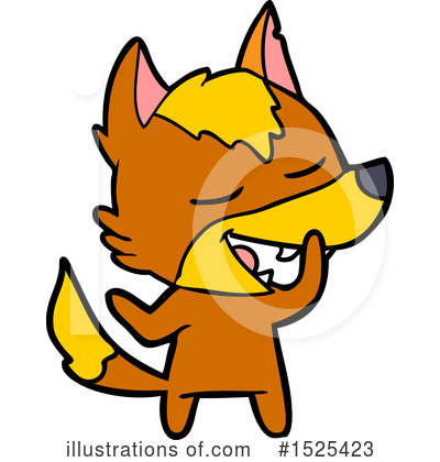 Royalty-Free (RF) Fox Clipart Illustration by lineartestpilot - Stock Sample #1525423