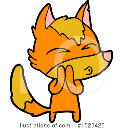 Royalty-Free (RF) Fox Clipart Illustration by lineartestpilot - Stock Sample #1525425