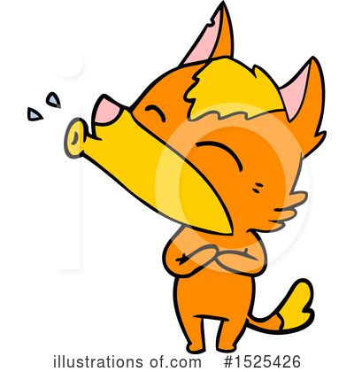 Royalty-Free (RF) Fox Clipart Illustration by lineartestpilot - Stock Sample #1525426