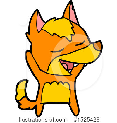 Royalty-Free (RF) Fox Clipart Illustration by lineartestpilot - Stock Sample #1525428