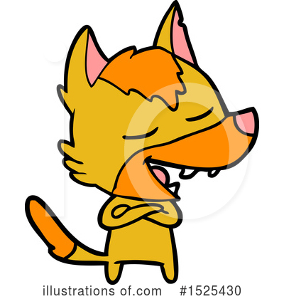 Royalty-Free (RF) Fox Clipart Illustration by lineartestpilot - Stock Sample #1525430