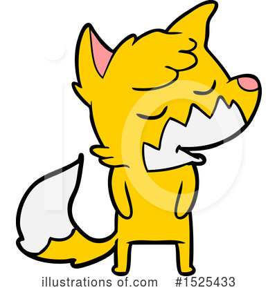 Royalty-Free (RF) Fox Clipart Illustration by lineartestpilot - Stock Sample #1525433