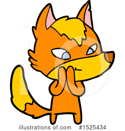 Royalty-Free (RF) Fox Clipart Illustration by lineartestpilot - Stock Sample #1525434
