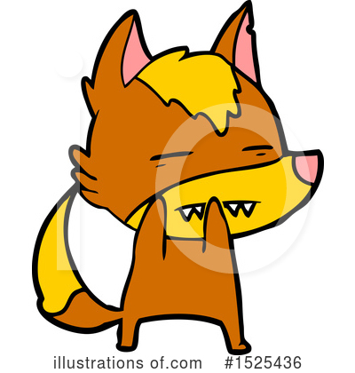 Royalty-Free (RF) Fox Clipart Illustration by lineartestpilot - Stock Sample #1525436
