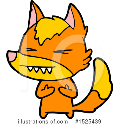 Royalty-Free (RF) Fox Clipart Illustration by lineartestpilot - Stock Sample #1525439