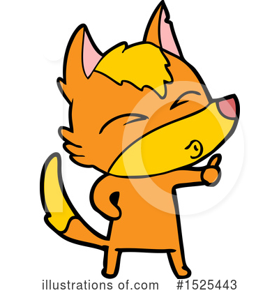 Royalty-Free (RF) Fox Clipart Illustration by lineartestpilot - Stock Sample #1525443