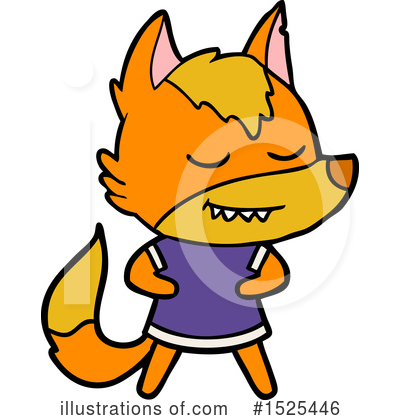 Royalty-Free (RF) Fox Clipart Illustration by lineartestpilot - Stock Sample #1525446