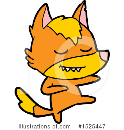 Royalty-Free (RF) Fox Clipart Illustration by lineartestpilot - Stock Sample #1525447