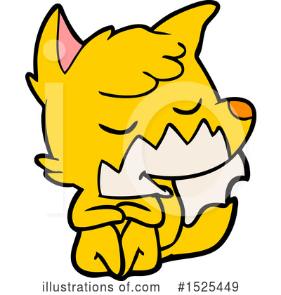 Royalty-Free (RF) Fox Clipart Illustration by lineartestpilot - Stock Sample #1525449