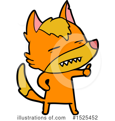 Royalty-Free (RF) Fox Clipart Illustration by lineartestpilot - Stock Sample #1525452